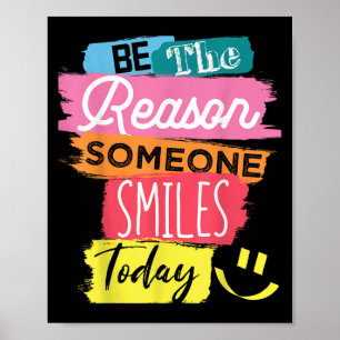 Affiche Motivationnel Soyez La Raison Pour Laquelle Quelqu
