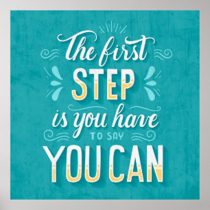 Affiche motivationnelle