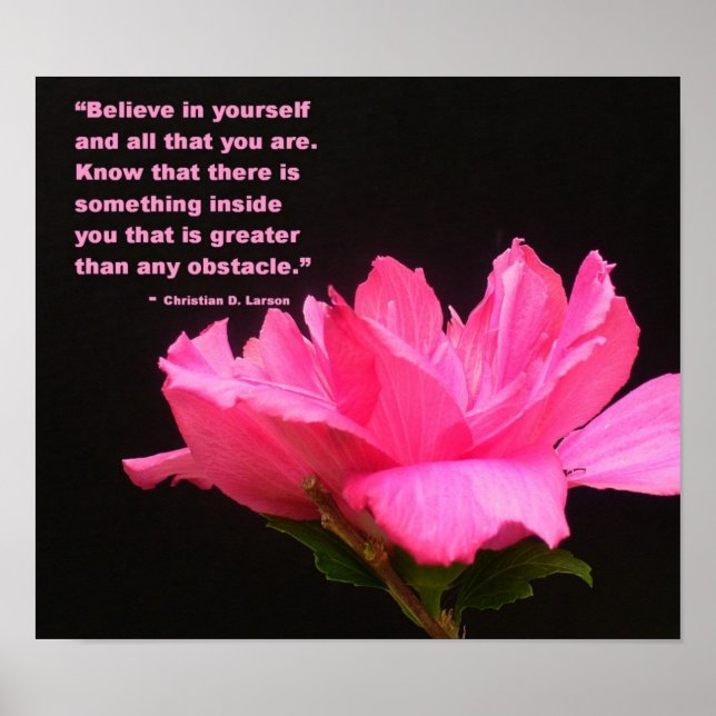 Affiche motivationnelle (Devant)