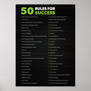 Affiche motivationnelle