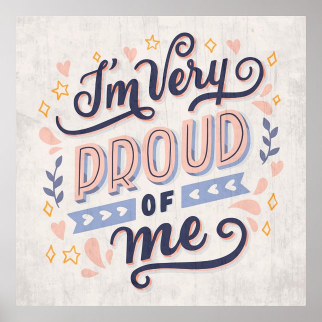 Affiche motivationnelle (Devant)