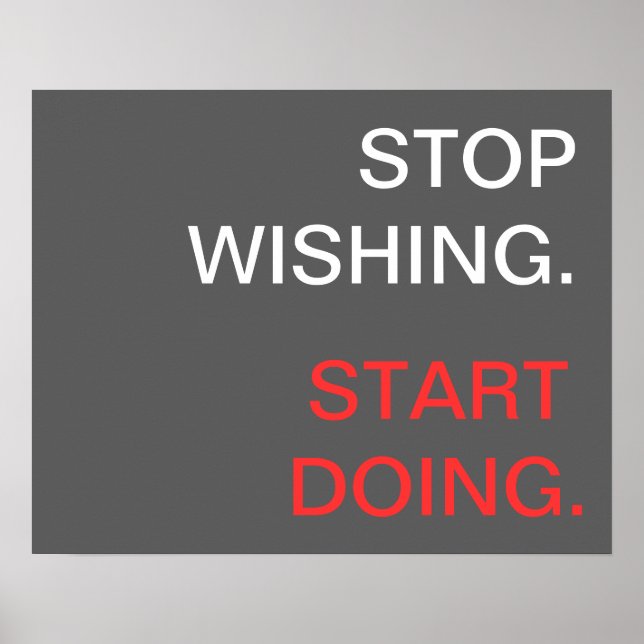 Affiche motivationnelle (Devant)