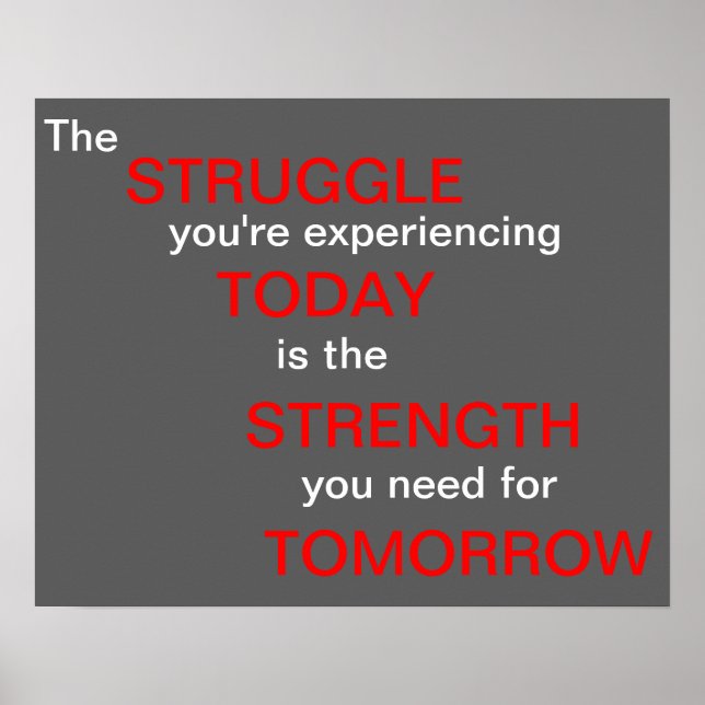 Affiche motivationnelle - (Devant)