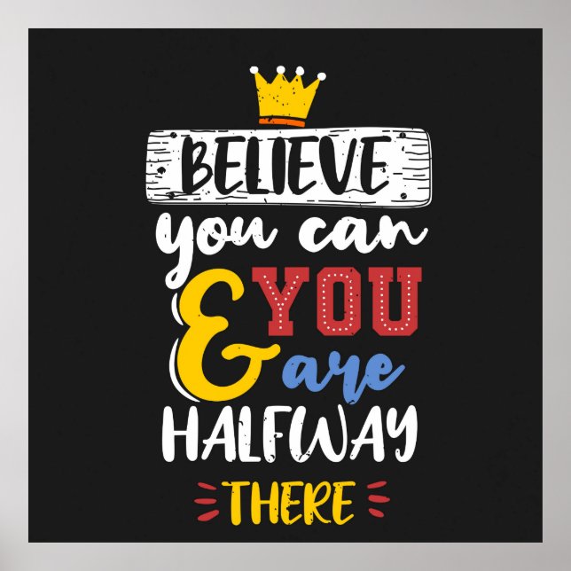 Affiche motivationnelle (Devant)
