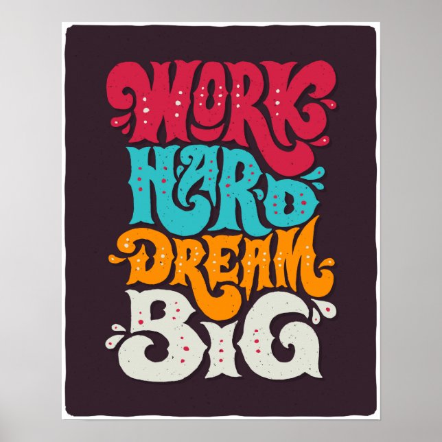 Affiche motivationnelle (Devant)