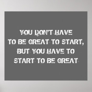 Affiche motivationnelle de l'entraînement