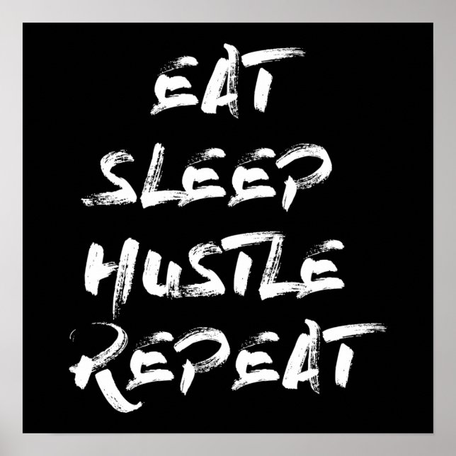 Affiche motivationnelle de l'entraînement (Devant)