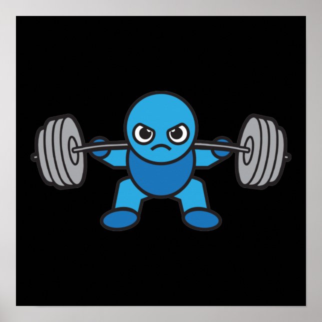 Affiche motivationnelle de l'entraînement (Devant)