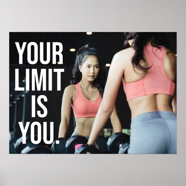 Affiche motivationnelle de l'entraînement (Devant)