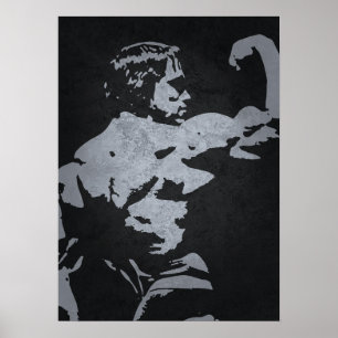 Affiche motivationnelle de l'entraînement