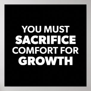 Affiche motivationnelle de l'entraînement