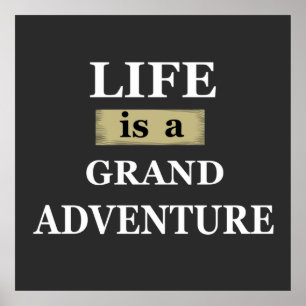 Affiche Motivationnelle inspiration-citation disant sur la