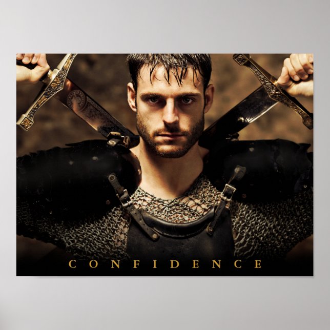 Affiche motivée par la confiance (Devant)
