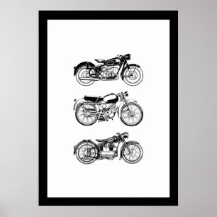 Affiche Moto