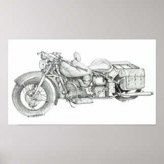 Affiche moto
