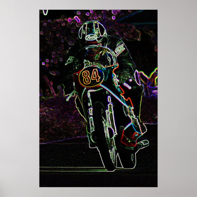 Affiche Moto 2 wapa (Devant)