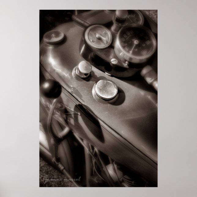 Affiche Moto lundi (Devant)