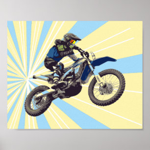 Affiche Motocross