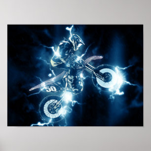 Affiche Motocross