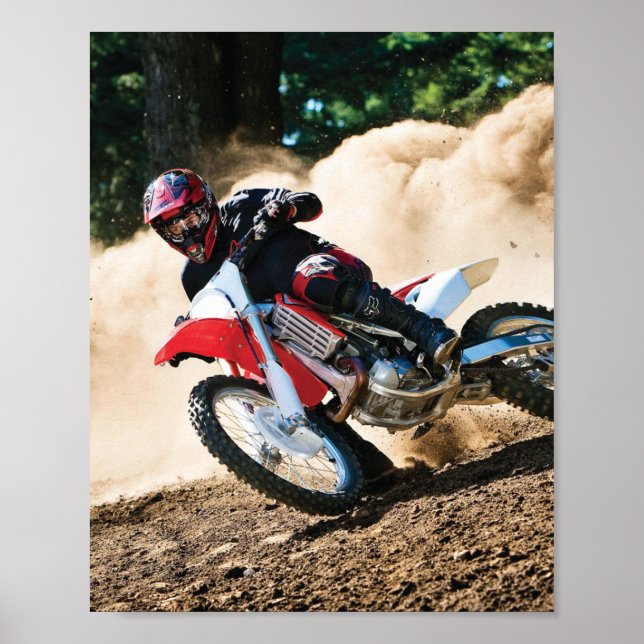 Affiche Motocross (Devant)