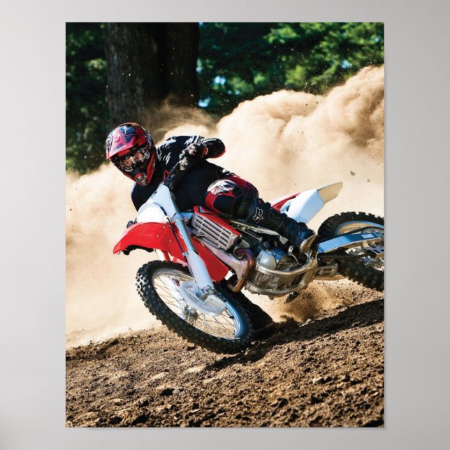 Affiche Motocross (Devant)
