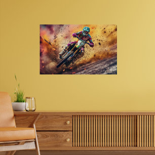 Affiche Motocross