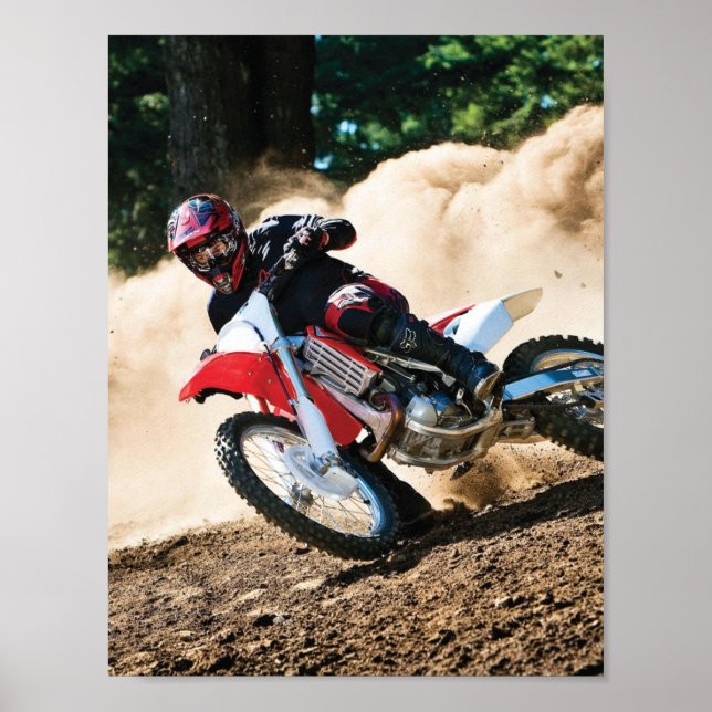 Affiche Motocross (Devant)