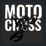 Affiche Motocross Motorcycle Sport Pop Art<br><div class="desc">Image d'art pop motocross</div>