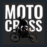 Affiche Motocross Motorcycle Sport Pop Art<br><div class="desc">Image d'art pop motocross</div>