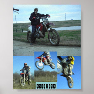 Affiche Motocross Ricky T