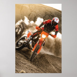 Affiche Motocross Rider