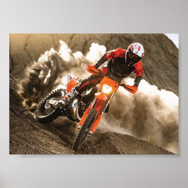 Affiche Motocross Rider (Devant)