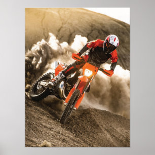 Affiche Motocross Rider
