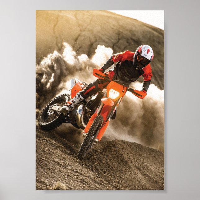 Affiche Motocross Rider (Devant)