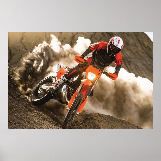 Affiche Motocross Rider (Devant)