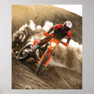 Affiche Motocross Rider