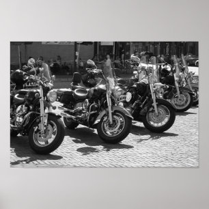 Affiche Motocycles