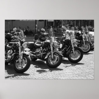 Affiche Motocycles