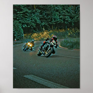 Affiche Motorcycle gift