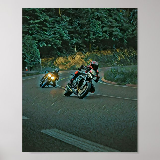 Affiche Motorcycle gift (Devant)