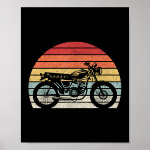 Affiche Motorcycle vintage