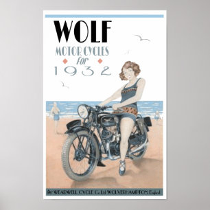 Affiche Motos de loup
