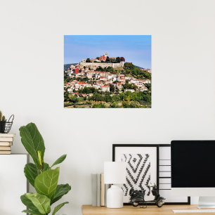 Affiche Motovun Croatie