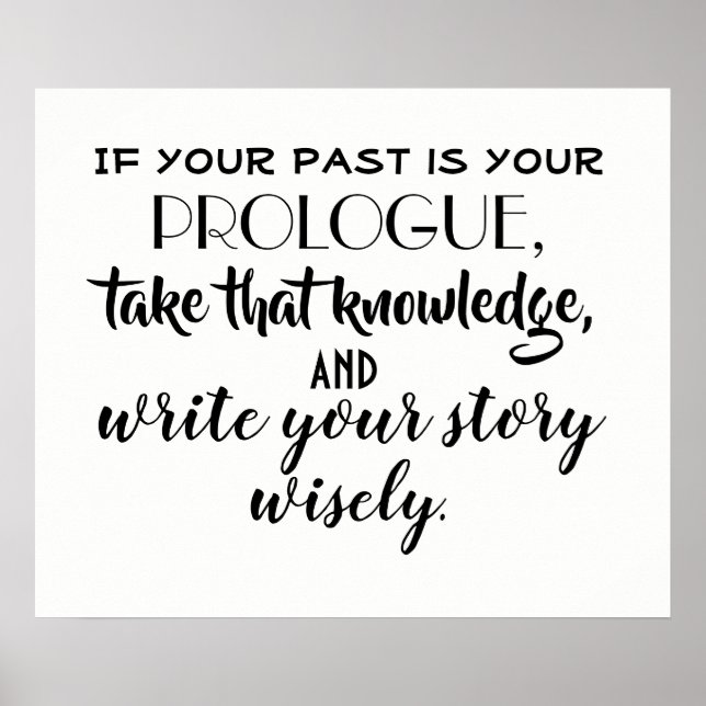 Affiche Mots de conseil (Devant)