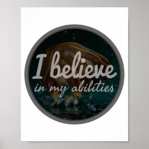 Affiche mots de motivation matinale pour amour de soi