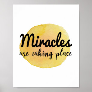 Affiche mots positifs pour la vie et le travail