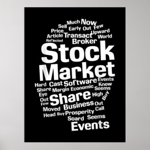 Affiche Mots Stocks Investisseurs