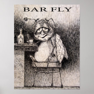 AFFICHE MOUCHE DE BARRE