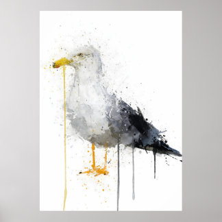 Affiche Mouette