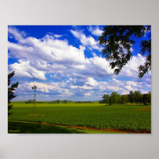 Affiche Moulin à vin oublié